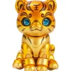 Bronze Tiger Talisman with Gold Inscription Jin Fuzai Action Figure JAPAN
