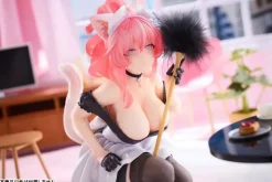 Cat's Thought Maid Cat Mochan 1/4 Figure JAPAN OFFICIAL