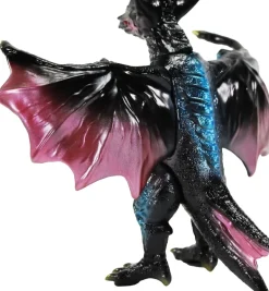 CCP Middle Size Series Gamera 4th Gyaos Retro Black Ver. Soft Vinyl Figure JAPAN