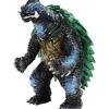 CCP Middle Size Series Gamera 4th Gamera 1999 Retro Black Ver. Soft Vinyl Figure