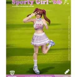 CFTOYS CRAZY FIGURE LT005 Sporty girl YOYO 1/12 Action Figure JAPAN OFFICIAL