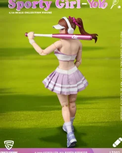 CFTOYS CRAZY FIGURE LT005 Sporty girl YOYO 1/12 Action Figure JAPAN OFFICIAL