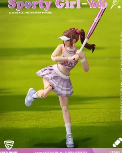 CFTOYS CRAZY FIGURE LT005 Sporty girl YOYO 1/12 Action Figure JAPAN OFFICIAL
