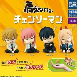 Chainsaw Man Shoulder Zun Fig. All 4 type Figure Set Capsule Toy JAPAN OFFICIAL