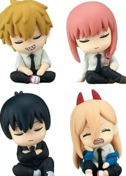 Chainsaw Man Shoulder Zun Fig. All 4 type Figure Set Capsule Toy JAPAN OFFICIAL