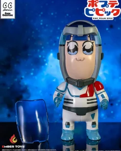 Chibi Creature Pop Team Epic POPUKO & PIPIMI Spacesuit Ver. Soft Vinyl Figure