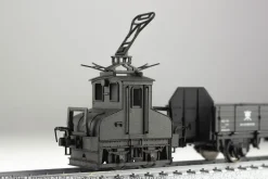 Choushi Dentetsu DeKi 3 Class Electric Locomotive Black 1/80 Paper Kit JAPAN
