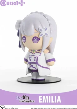 Cutie 1 Plus Re:ZERO Starting Life in Another World Emilia Figure JAPAN OFFICIAL