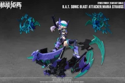 Cyber Forest B.A.T. Sonic Blast Attacker:Maria Strauss 1/12 Model Kit JAPAN