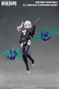 Cyber Forest B.A.T. Sonic Blast Attacker:Maria Strauss 1/12 Model Kit JAPAN