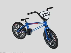 DIG Pripra Figure Sports BMX Race blue Model Kit JAPAN OFFICIAL