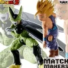 Dragon Ball Z Match Makers Super Saiyan Son Gohan VS Cell Figure Set of 2 JAPAN