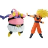 Dragon Ball Z Match Makers Super Saiyan 3 Son Goku VS Majin Buu Figure Set of 2