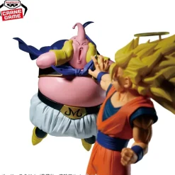 Dragon Ball Z Match Makers Super Saiyan 3 Son Goku VS Majin Buu Figure Set of 2
