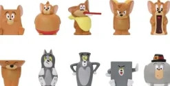 Ensky Tom and Jerry Soft Vinyl Puppet Mascot 10Pack BOX Figure JAPAN OFFICIAL