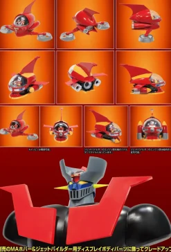 EVOLUTION TOY Metal Action Mazinger Z Hover & Jet Pilder Set Figure JAPAN