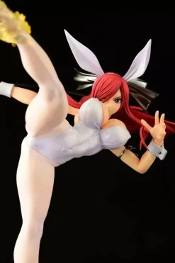 Fairy Tail Erza Scarlet High Kick ver. White Rabbit 1/6 Figure JAPAN OFFICIAL
