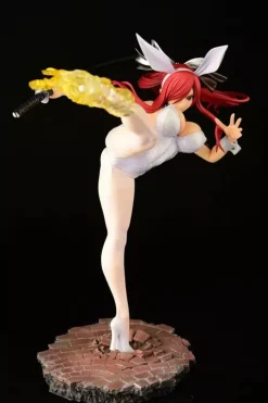 Fairy Tail Erza Scarlet High Kick ver. White Rabbit 1/6 Figure JAPAN OFFICIAL