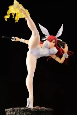 Fairy Tail Erza Scarlet High Kick ver. White Rabbit 1/6 Figure JAPAN OFFICIAL