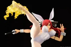 Fairy Tail Erza Scarlet High Kick ver. White Rabbit 1/6 Figure JAPAN OFFICIAL