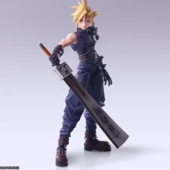 Final Fantasy VII BRING ARTS Cloud Strife Hardedge Ver. Action Figure JAPAN