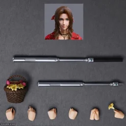 Final Fantasy VII Rebirth PLAY ARTS Kai Aerith Gainsborough Action Figure JAPAN