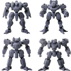 Front Mission STRUCTURE ARTS 1/72 Additional Selection Vol.2 Set of 4 Model Kit