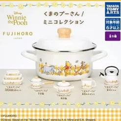 FUJIHORO Mini Collection Winnie the Pooh Set of 5 Capsule Toy JAPAN OFFICIAL