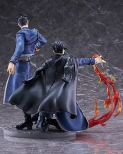 Fullmetal Alchemist Roy Mustang & Maes Hughes Figure JAPAN OFFICIAL