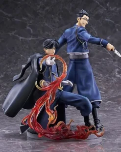Fullmetal Alchemist Roy Mustang & Maes Hughes Figure JAPAN OFFICIAL