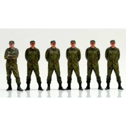 Genco Patlabor JGSDF Set of 6 1/60 Figure JAPAN OFFICIAL