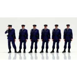 Genco Patlabor Police Officer Set of 6 1/60 Figure JAPAN OFFICIAL