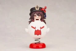Genshin Impact Chibi Chara Yurayura Stand Hu Tao Figure JAPAN OFFICIAL