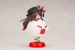 Genshin Impact Chibi Chara Yurayura Stand Hu Tao Figure JAPAN OFFICIAL