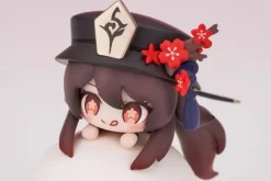 Genshin Impact Chibi Chara Yurayura Stand Hu Tao Figure JAPAN OFFICIAL