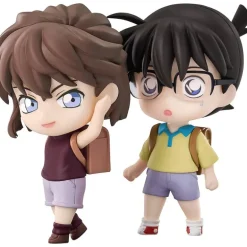 Good Smile Arts Shanghai Qset+ Detective Conan Edogawa & Ai Haibara Figure JAPAN