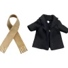 Good Smile Company Nendoroid Doll Coat & Scarf Black JAPAN OFFICIAL
