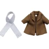 Good Smile Company Nendoroid Doll Coat & Scarf Beige JAPAN OFFICIAL