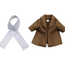 Good Smile Company Nendoroid Doll Coat & Scarf Beige JAPAN OFFICIAL