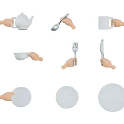 Good Smile Company Nendoroid Doll Tableware Parts Set JAPAN OFFICIAL