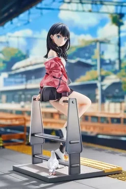 Gridman Dynazenon x Azur Lane Rikka Takarada Blue Sky Station 1/7 Figure JAPAN