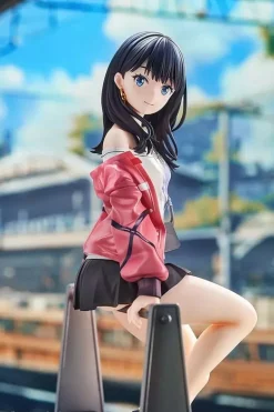 Gridman Dynazenon x Azur Lane Rikka Takarada Blue Sky Station 1/7 Figure JAPAN
