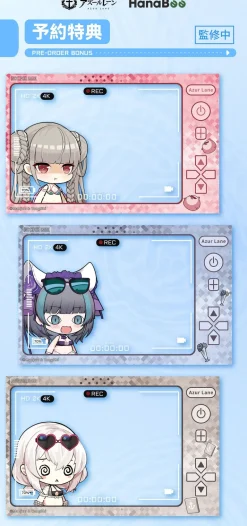 Hanabee Azur Lane Summer Swimsuit Complete Model Chibi Figure Vol.2 3 Set JAPAN