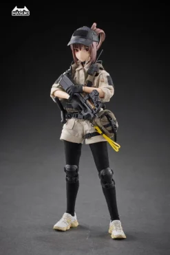 HASUKI Pocket Art Series PA006 Security Hiyo Reizei 1/12 Action Figure JAPAN