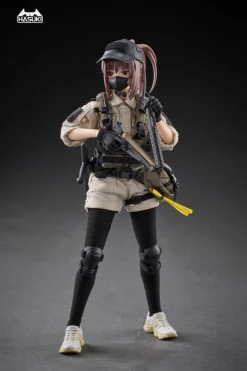 HASUKI Pocket Art Series PA006 Security Hiyo Reizei 1/12 Action Figure JAPAN