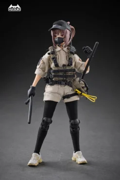HASUKI Pocket Art Series PA006 Security Hiyo Reizei 1/12 Action Figure JAPAN