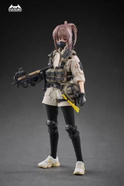 HASUKI Pocket Art Series PA006 Security Hiyo Reizei 1/12 Action Figure JAPAN