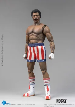 Hiya Toys Rocky Apollo Creed 1/12 Action Figure JAPAN OFFICIAL