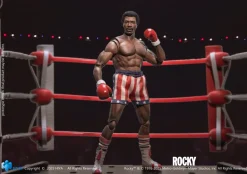 Hiya Toys Rocky Apollo Creed 1/12 Action Figure JAPAN OFFICIAL