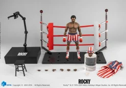 Hiya Toys Rocky Apollo Creed 1/12 Action Figure JAPAN OFFICIAL